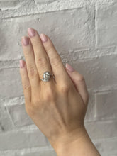 Vintage Art Nouveau Unique Diamond Engagement Ring