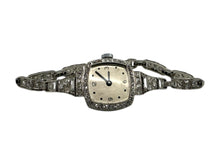 Vintage Art Deco Platinum Diamond Watch