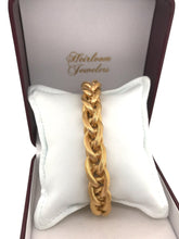 18K Yellow Gold Woven Link Bracelet