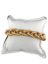 18K Yellow Gold Woven Link Bracelet