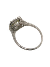 Edwardian Era 2.09 Carat Old European Cut Diamond Engagement Ring