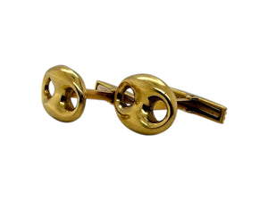 Vintage Gucci Cufflinks 18K Yellow Gold