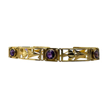 Vintage Edwardian Era Amethyst Bracelet Potter & Mellen Inc