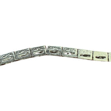 Vintage Platinum Diamond Tennis Bracelet 4 Carats