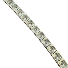 Vintage Platinum Diamond Tennis Bracelet 4 Carats